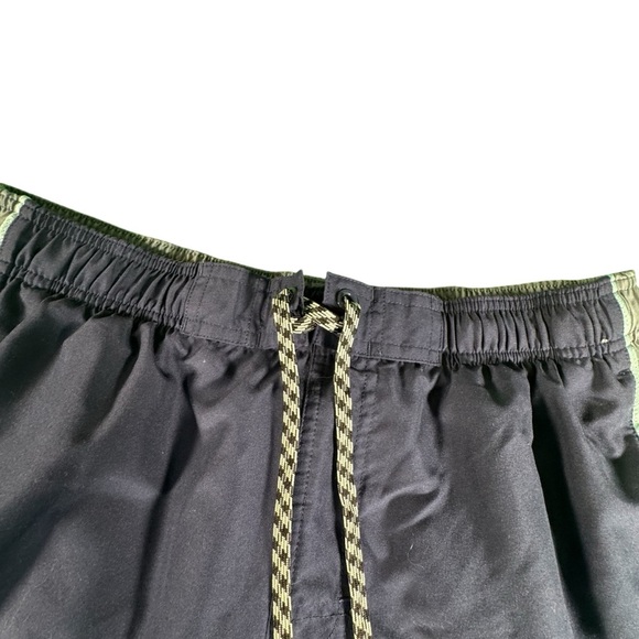 Nike Men's L Swim Trunks Navy Blue Board Shorts Drawstring Lined Pockets - Picture 8 of 13